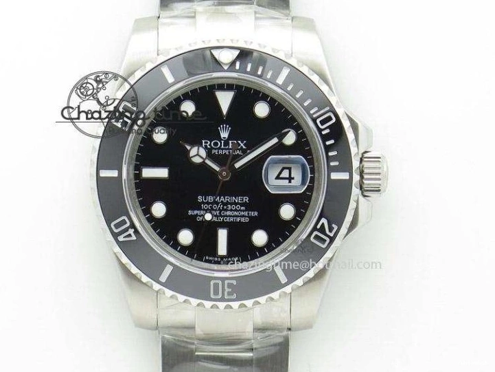 116400 On Bracelet 1:1 Green SS Black Sapphire SA3131 GV Milgauss JF Dial 0707